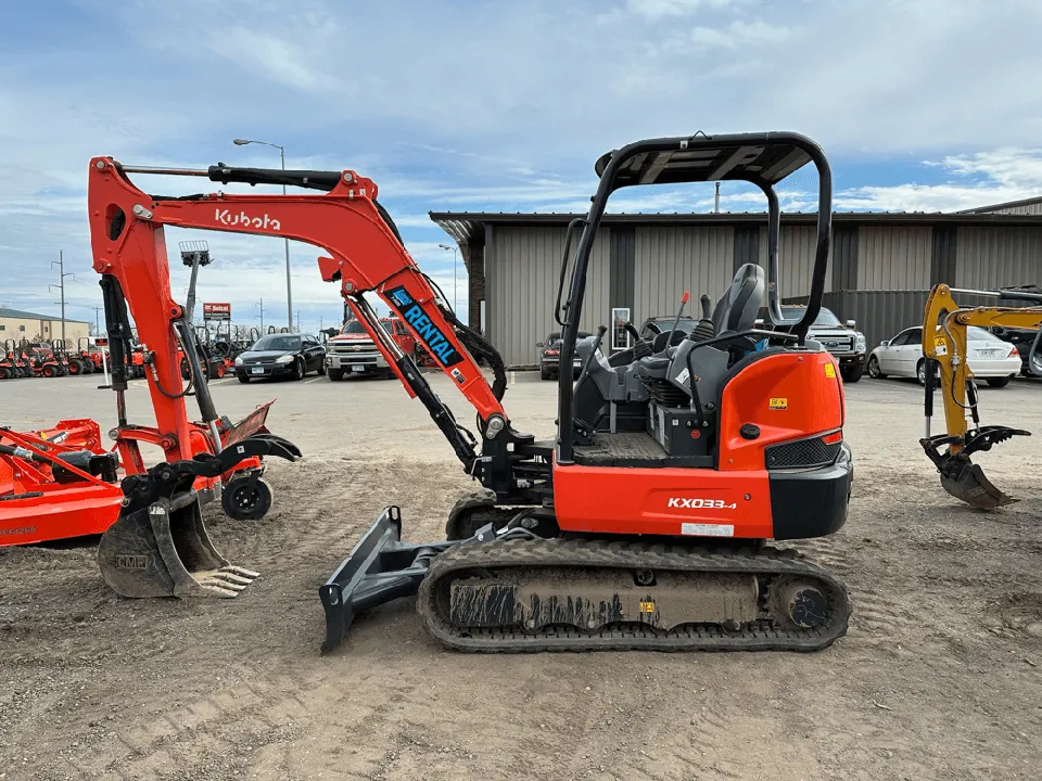 2023 Kubota KX033-4R1 Mini Excavator